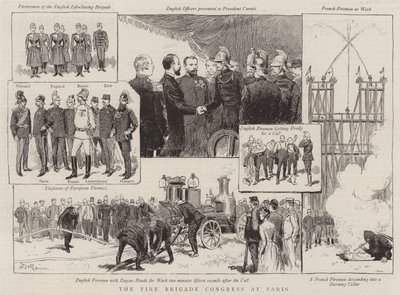 El Congreso de Bomberos en París de Adrien Emmanuel Marie